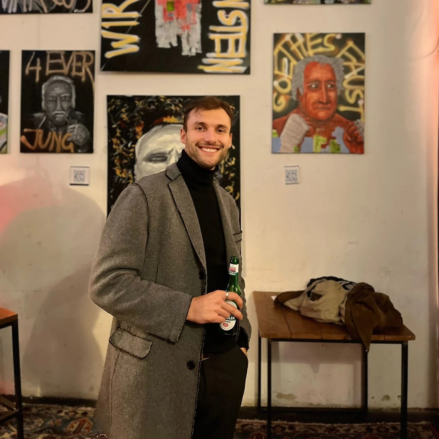Ausstellung im Apartment – Aufnahme 1