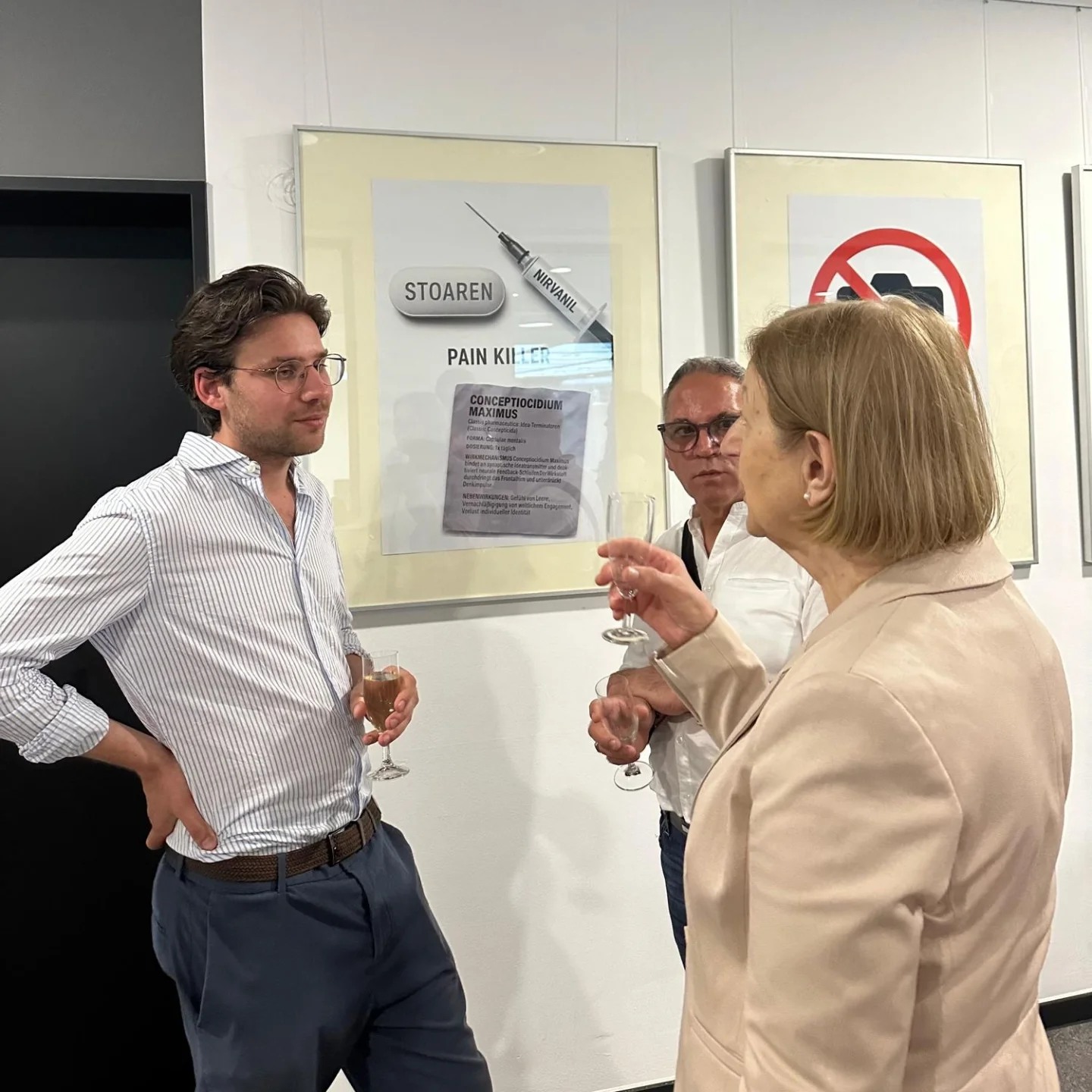 Ausstellungseröffnung in der VHS Hannover – Aufnahme 6
